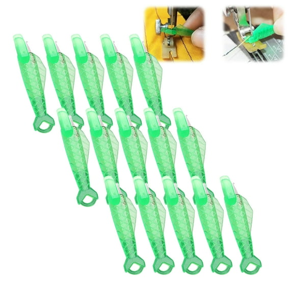 OYIGU Fish Type Sewing Machine Needle Threader Tool (15 Pack)