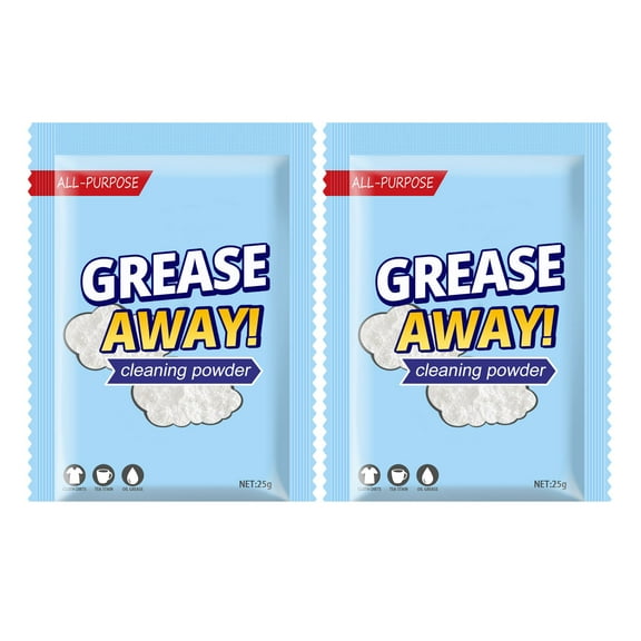 OYIGU Grease Away Powder Cleaner, Multi-Purpose Kitchen Grease Cleaner, Grease Away Cleaning Powder, Heavy Oil Stain Cleaner, Powerful Cleaning Powder Stain Remover