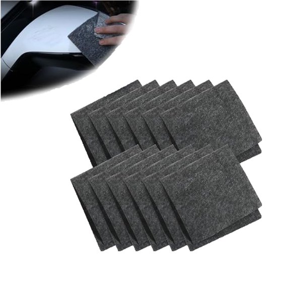 OYIGU Nano Sparkle Cloth for Car Scratches, Nano Sparkle Cloth Car Scratch Remover, Multi-Purpose Nano Cloth Easy to Repair Small Scratched Water Spots for Car, 4x4 Inch