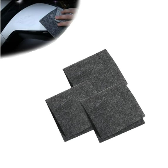OYIGU Nano Sparkle Cloth for Car Scratches, Nano Sparkle Cloth Car Scratch Remover, Multi-Purpose Nano Cloth Easy to Repair Small Scratched Water Spots for Car, 4x4 Inch