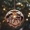 thumbnail image 1 of OYIGU Nativity Christmas Ornament, Jesus Christmas Ornaments, Christmas Nativity Scene Ornament, Xmas Tree Birth of Jesus Hanging Religious Decorations, Decor for Home Christmas Tree, 1 of 3