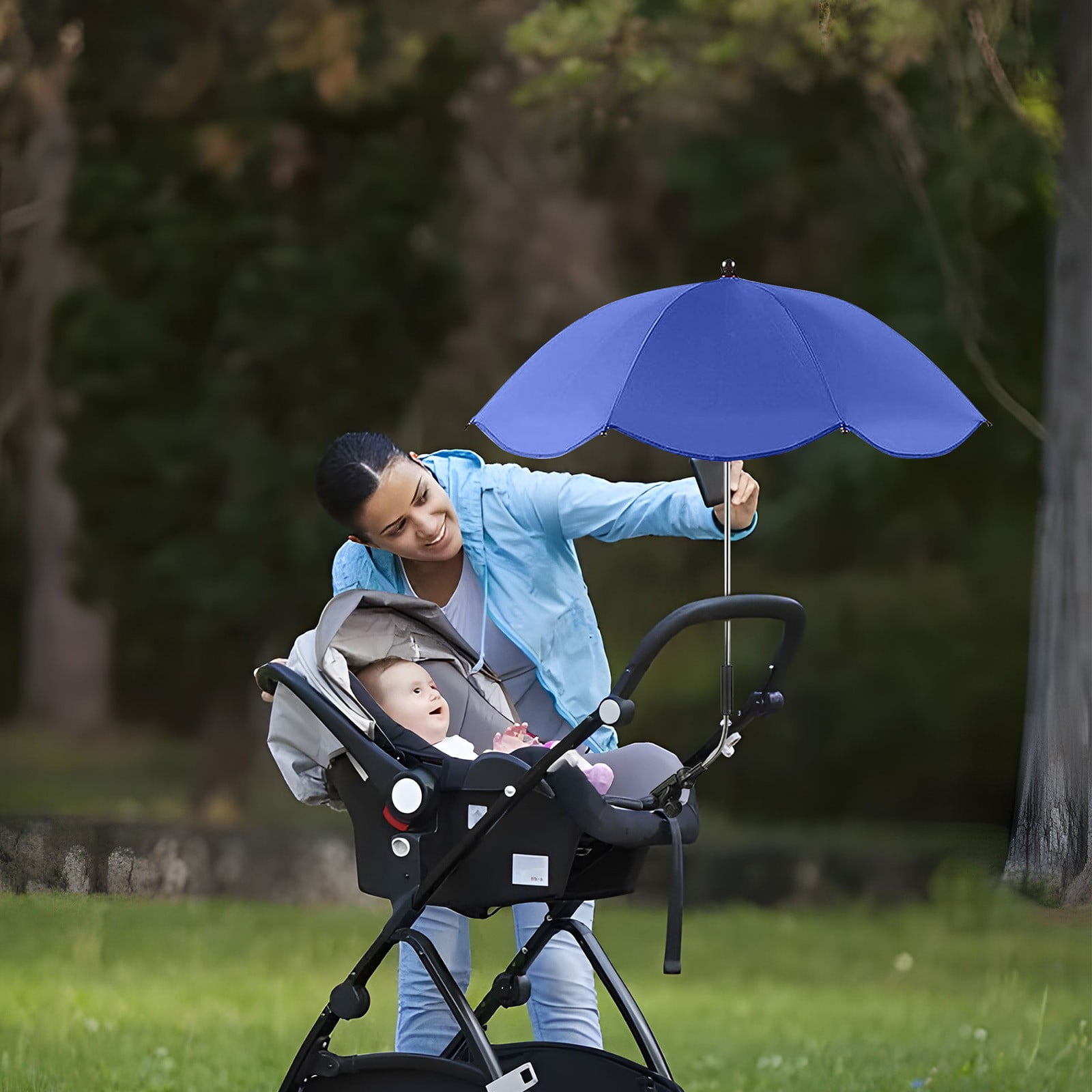 Universal umbrella for stroller sales