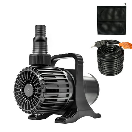 OYO WATER 1800 GPH Submersible Pond Pump with Barrier Bag and 32.8 ft Long Cord, UL Listed