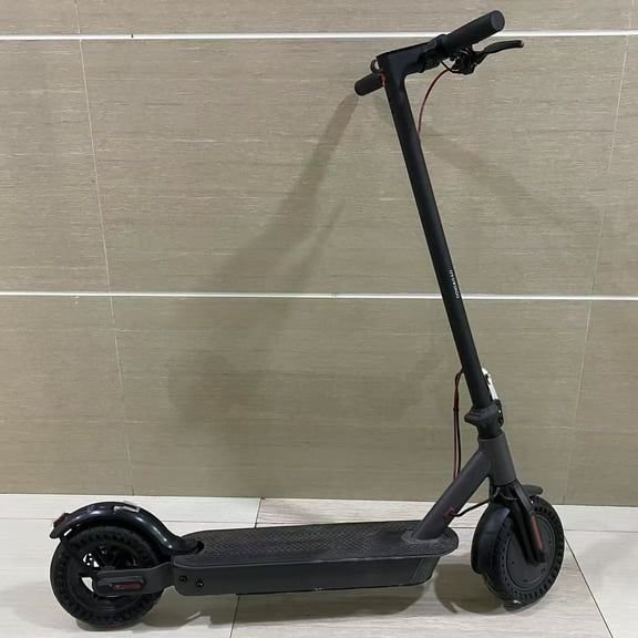 OYOWINGO Push scooters, Electric KickScooter, 300W Motor, 13.7-28 Miles Range & 12.4-18.6 MPH, 9" Dual Density Tires, E-ABS Electronic Brake, Commuter E-Scooter for Adults