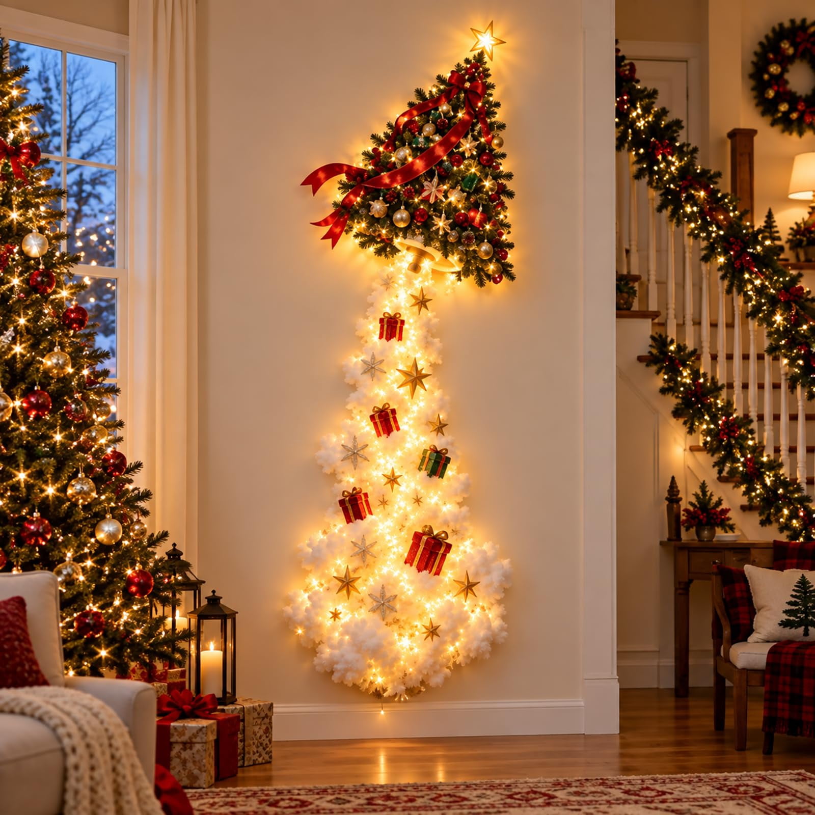 Magic Cclothes OYPGUE Christmas Magic Trail Wall Light - Walmart.com