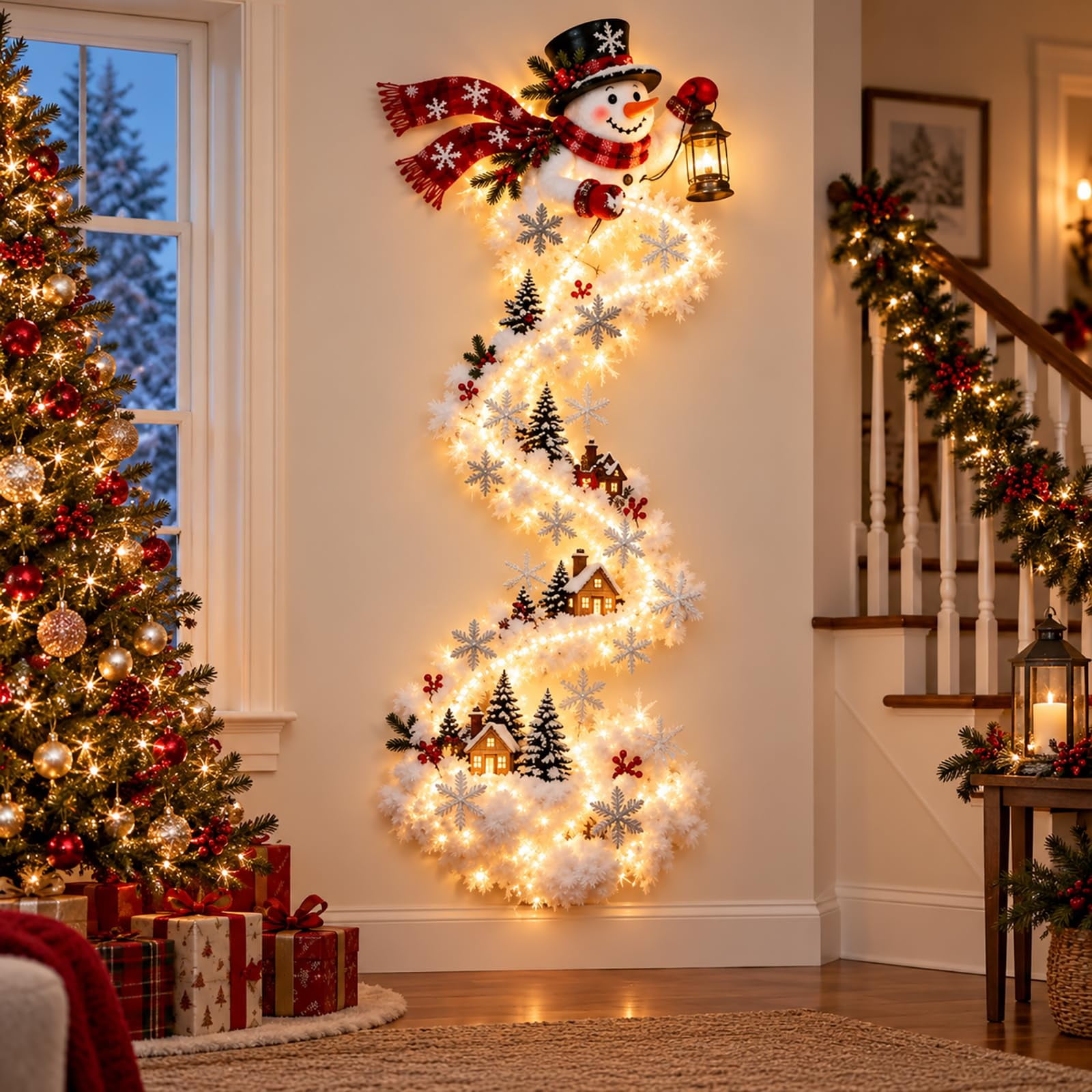 Magic Cclothes OYPGUE Christmas Magic Trail Wall Light - Walmart.com