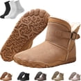 thumbnail image 1 of OYPGUE Hike Women Men Winter Barefoot Boots, Wide Toe Box Warm Fleece Boots, 1 of 8