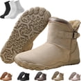 thumbnail image 1 of OYPGUE Hike Women Men Winter Barefoot Boots, Wide Toe Box Warm Fleece Boots, 1 of 8