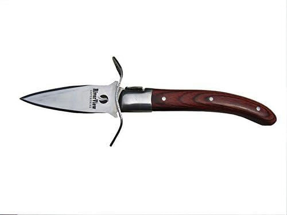 OYSTER SHUCKING KNIFE STAINLESS STEEL CLAM/SHELLFISH OPENER SEAFOOD KNIFE GUARANTEED