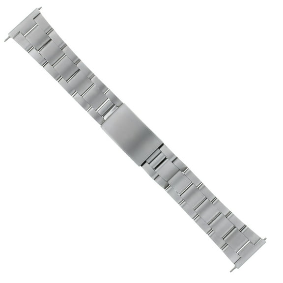 OYSTER WATCH BAND FOR INVICTA DIVER WATCH 19MM MATTE SOLID HEAVY STRAIGHT END