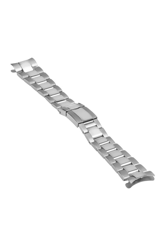 OYSTER WATCH BAND BRACELET FOR ROLEX DAYTONA WATCH FLIP LOCK 20MM SHINY CTR