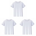 thumbnail image 1 of OYXSER 3Pcs Quick Dry Shirts for Boy Short Sleeve Crewneck Mesh Shirts, 2-14 Years, 1 of 8