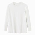 thumbnail image 1 of OYXSER Mens Basic Long Sleeve Tee Shirt Cotton Crew Neck Casual Daily Wear 9 Colors S-3XL, 1 of 9