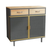OYang 31.5'' Wide Buffet Cabinet Sideboard Cabinet with 2 Doors & 2 Drawers, Easy Assembly for Hallway, Entry, Living Room