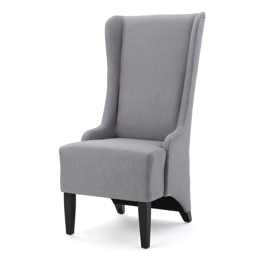 OYang Dining Chair, Upholstered Back Rest Seat Accent Chair with Birch ...