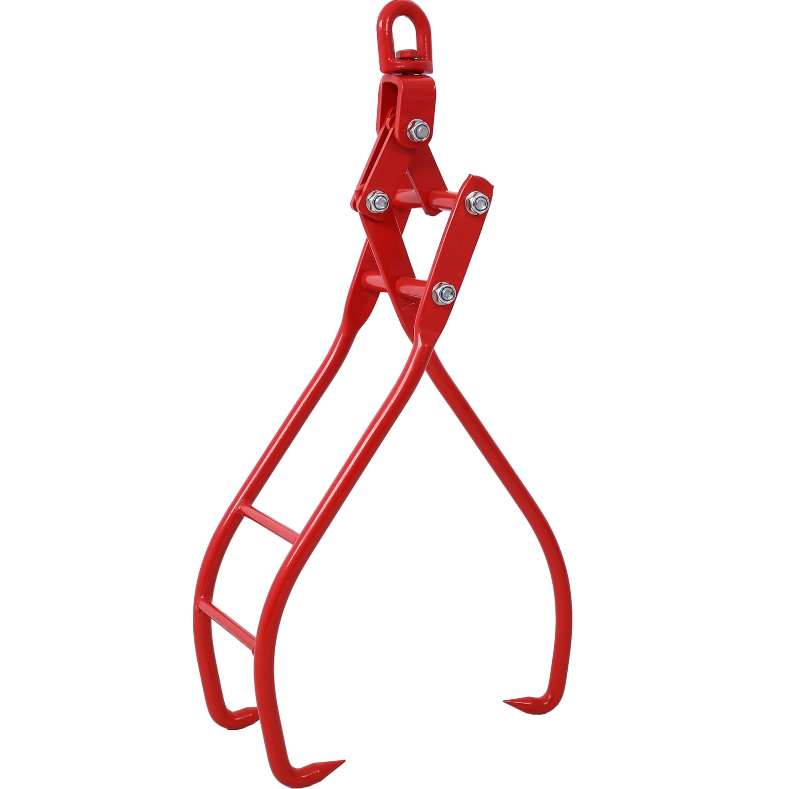 OYang Log Lifting Tongs 36" 3 Claw Timber Log Lifting Tongs Heavy Duty Grab Timber Jaws Swivel