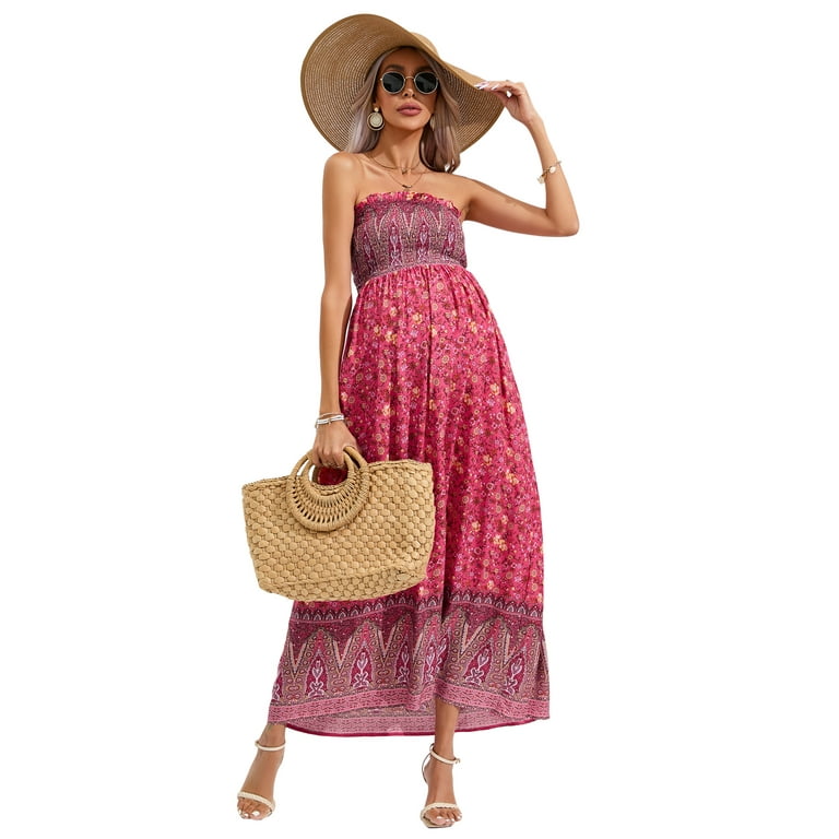 Summer Red Chiffon Maternity Breastfeeding Dresses Summer Red Chiffon Maternity Breastfeeding Dresses