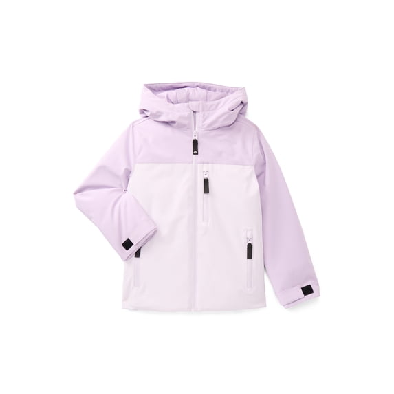 Ozark Trail Girls Snow and Ski Hooded Zip-Up Jacket, Sizes 4-18
