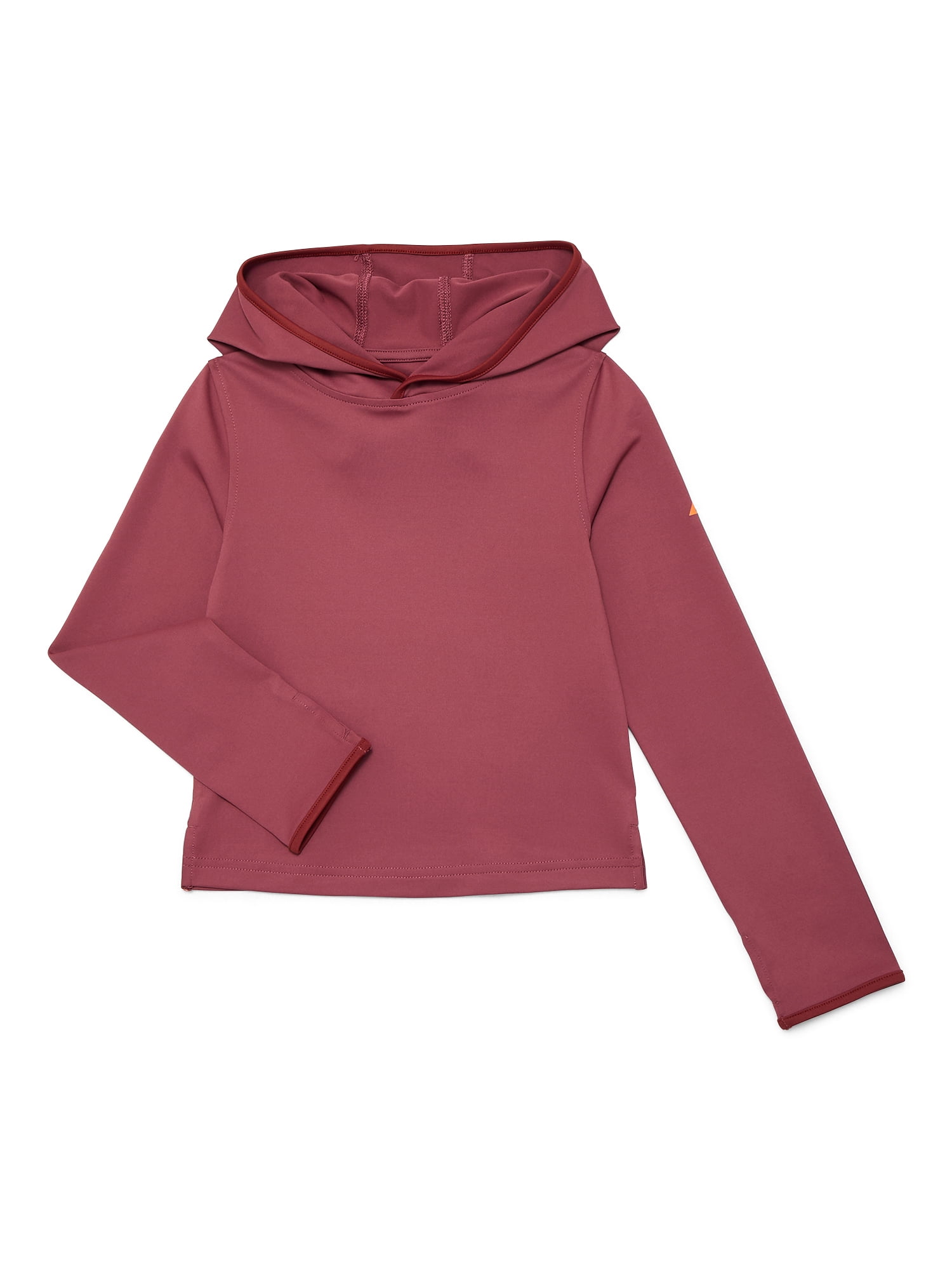 Ozark Trail Boys Hooded Sun Shirt with Long Sleeves, Sizes 4-18 & Husky