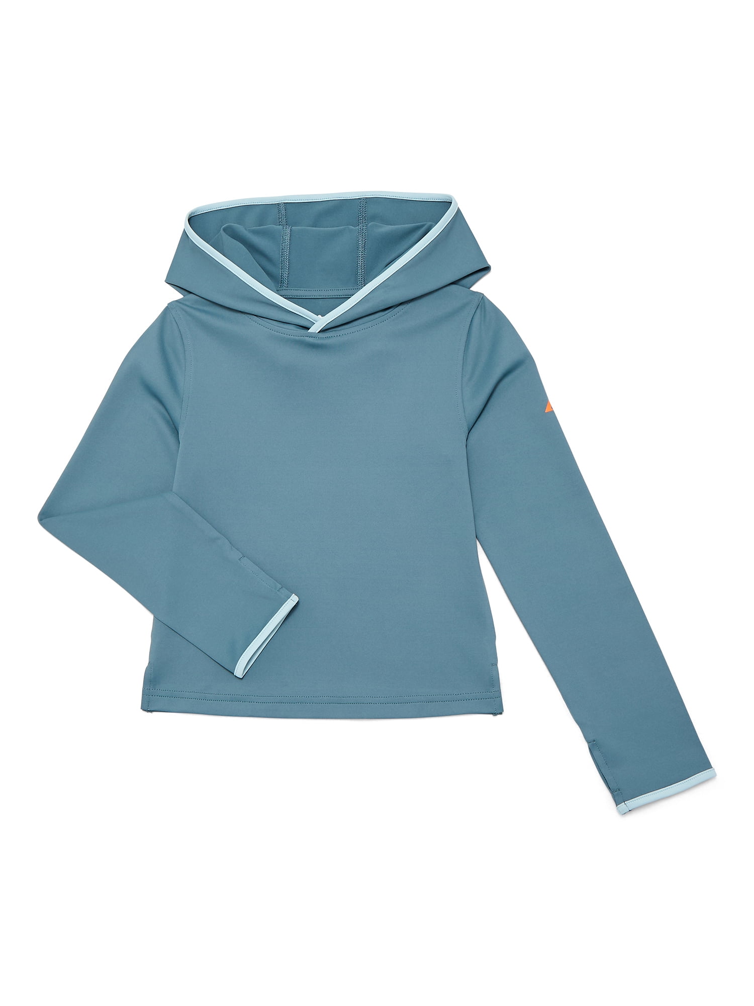 Ozark Trail Boys Hooded Sun Shirt with Long Sleeves, Sizes 4-18 & Husky