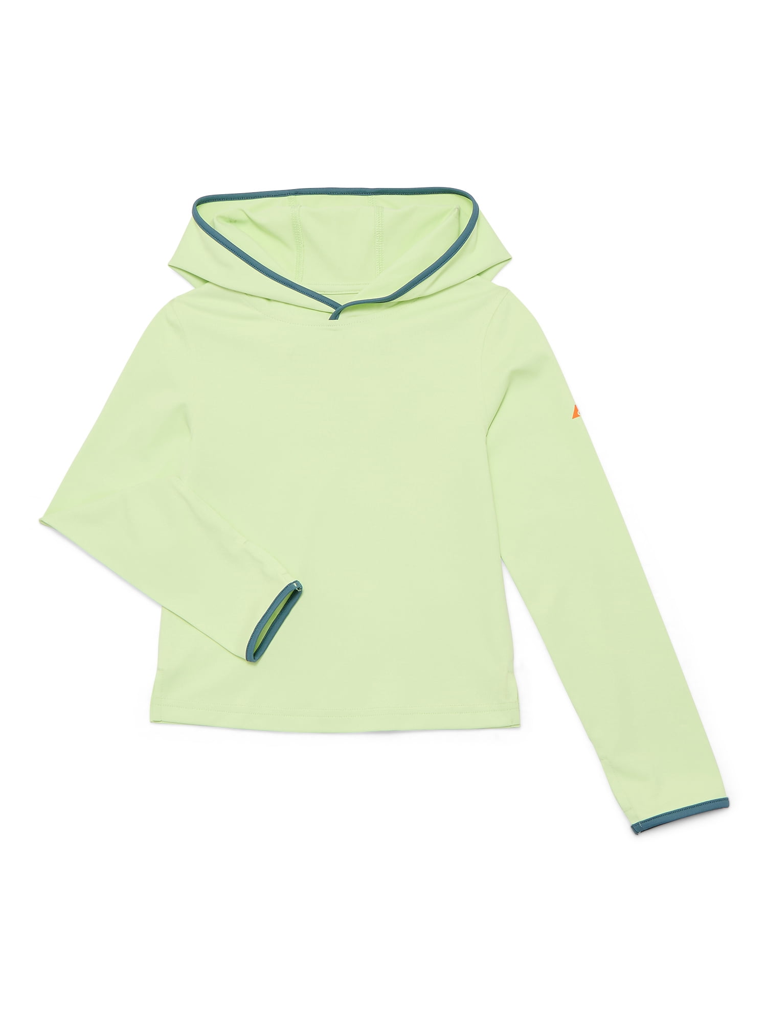 Ozark Trail Boys Hooded Sun Shirt with Long Sleeves, Sizes 4-18 & Husky