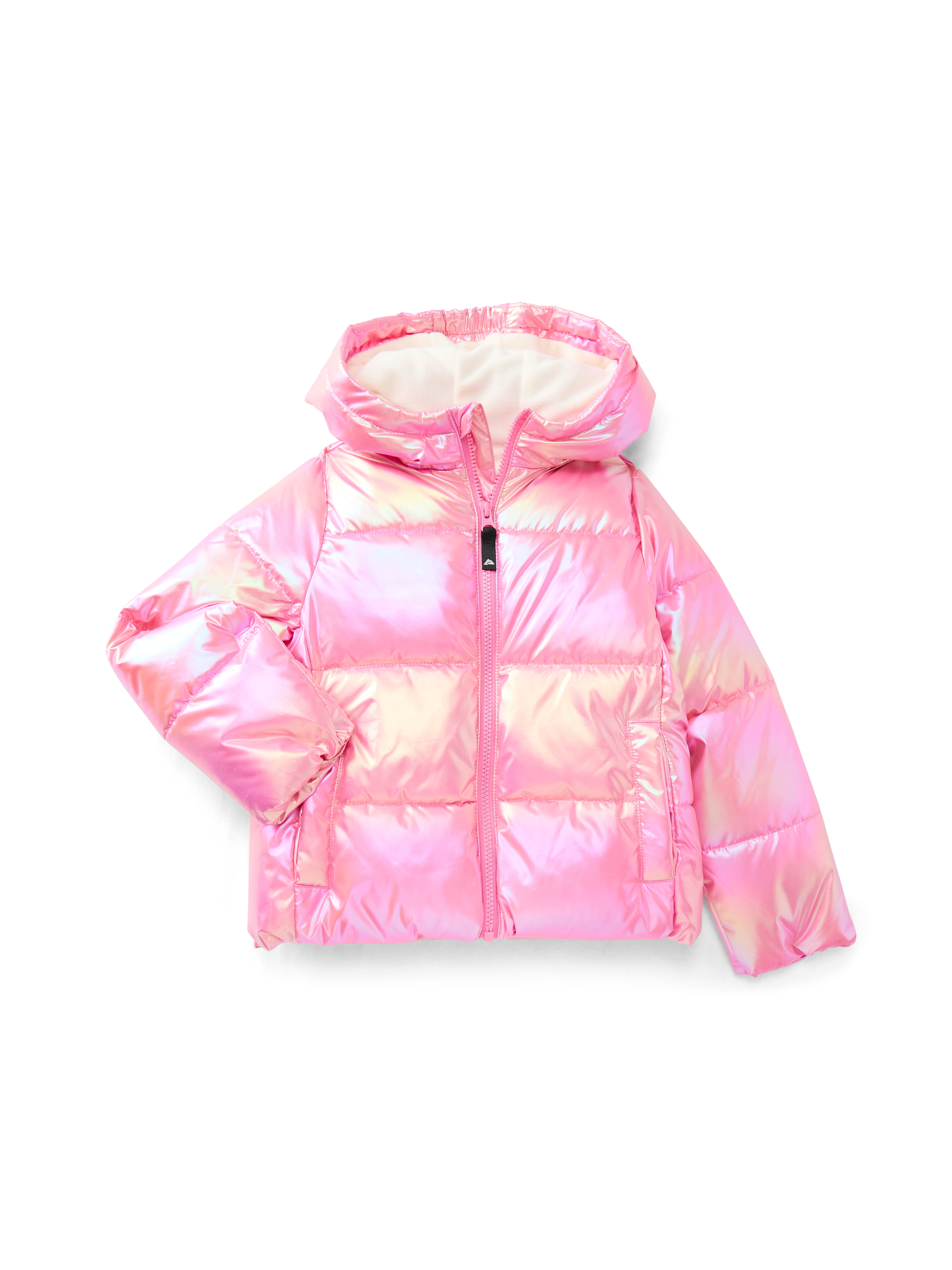 Ozark Trail Girls Heavyweight Puffer Jacket, Sizes 4-18