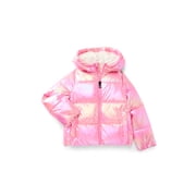 Ozark Trail Girls Heavyweight Puffer Jacket, Sizes 4-18