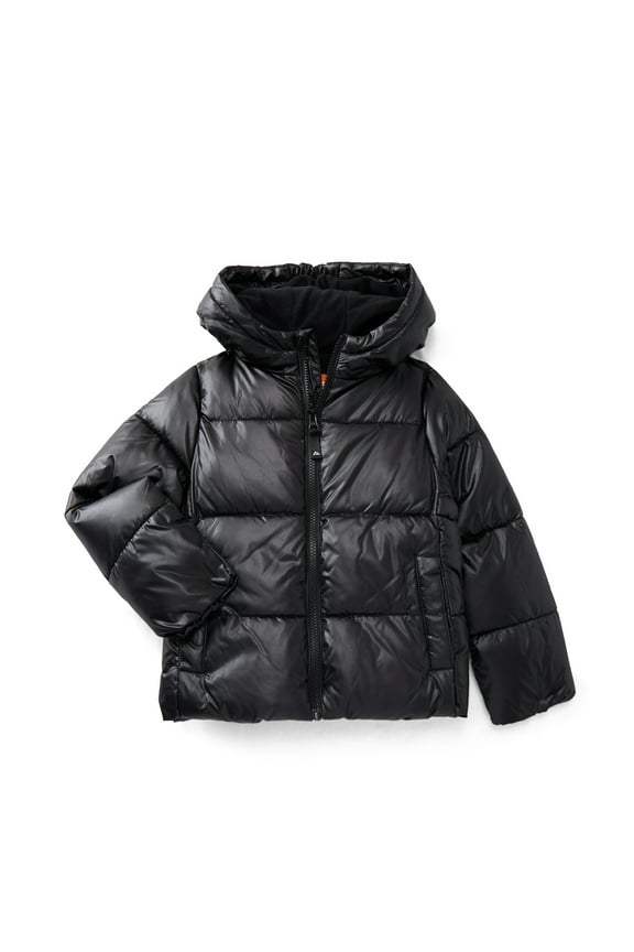 Girls Heavyweight Puffer Jacket, Sizes 4-18