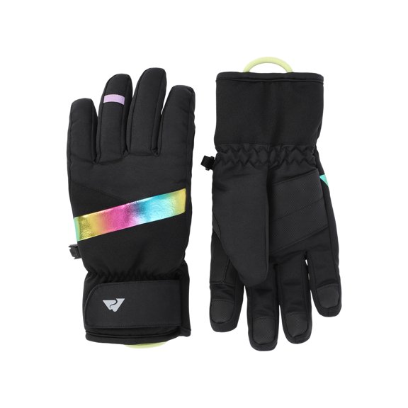 Ozark Trail Girls Hybrid Ski Gloves, Sizes S-XL