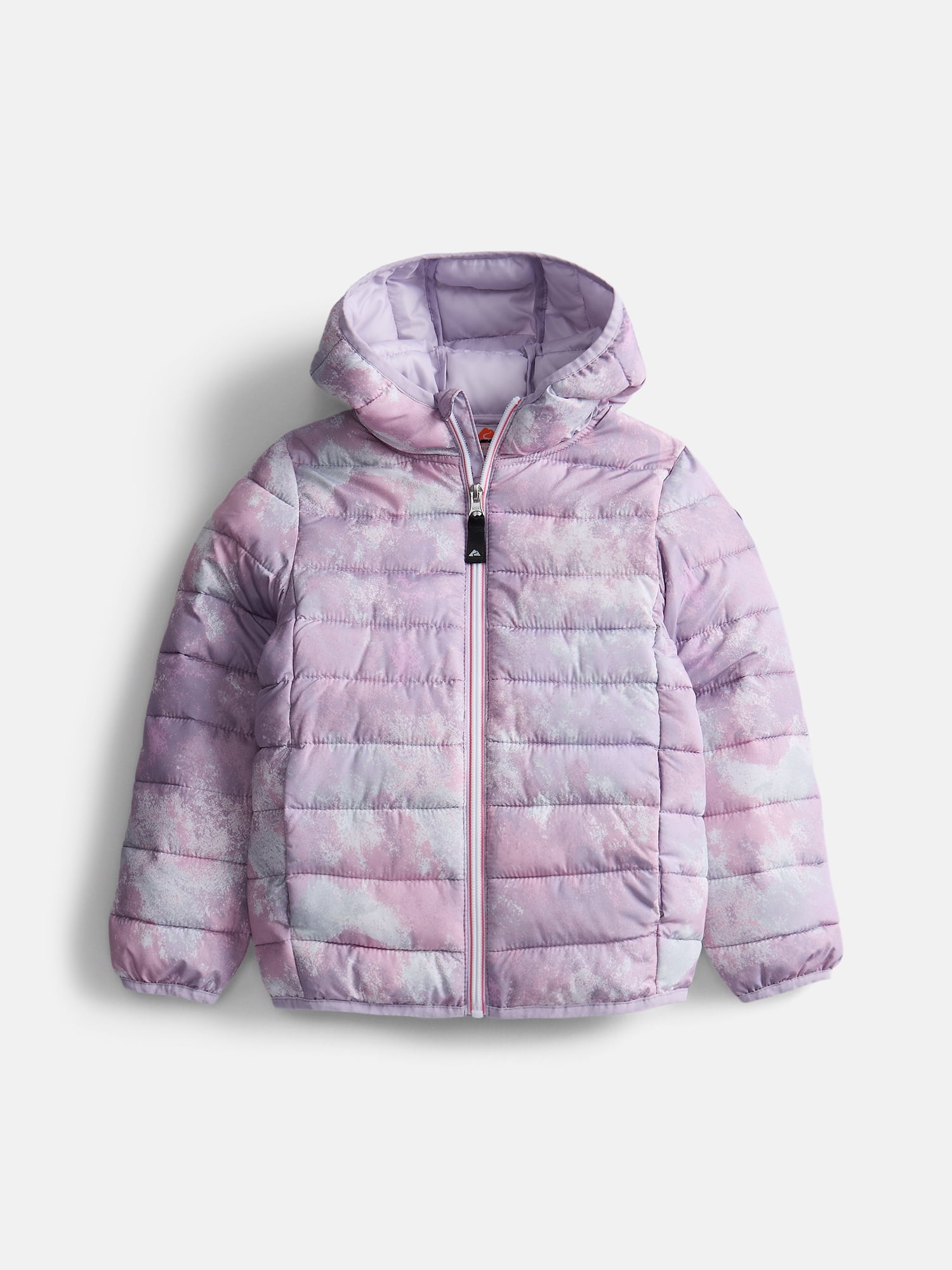 Ozark Trail Girls Lightweight Puffer Jacket, Sizes 4-18 & Plus