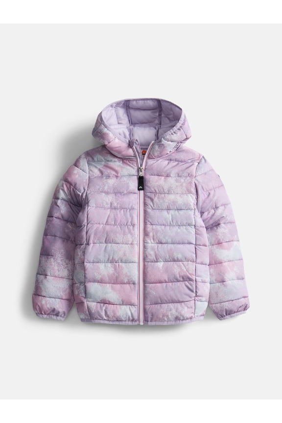 Girls Light Weight Puffer Jacket, Sizes 4-18 & Plus