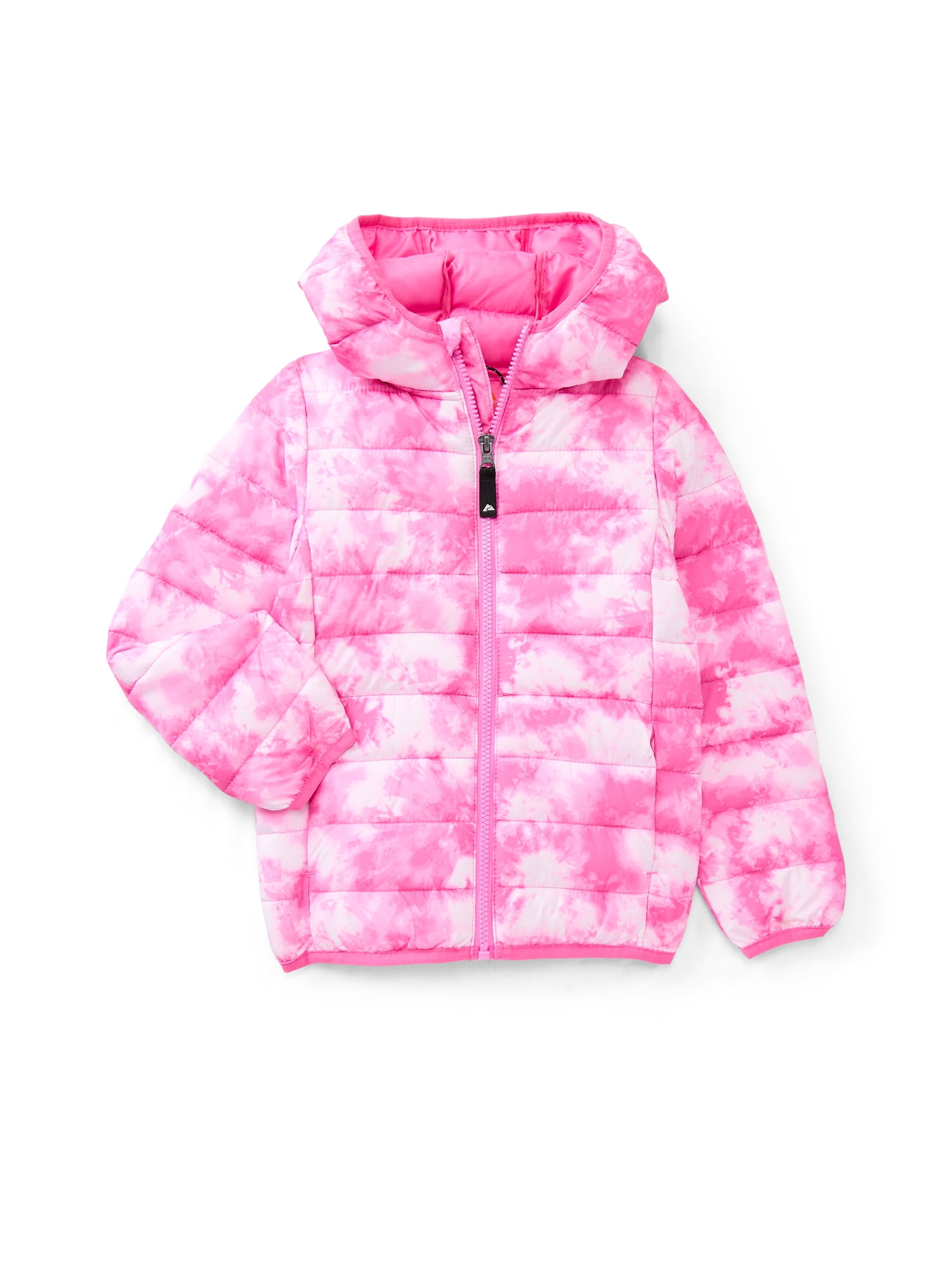 Ozark Trail Girls Everyday Puffer Jacket, Sizes 4-18