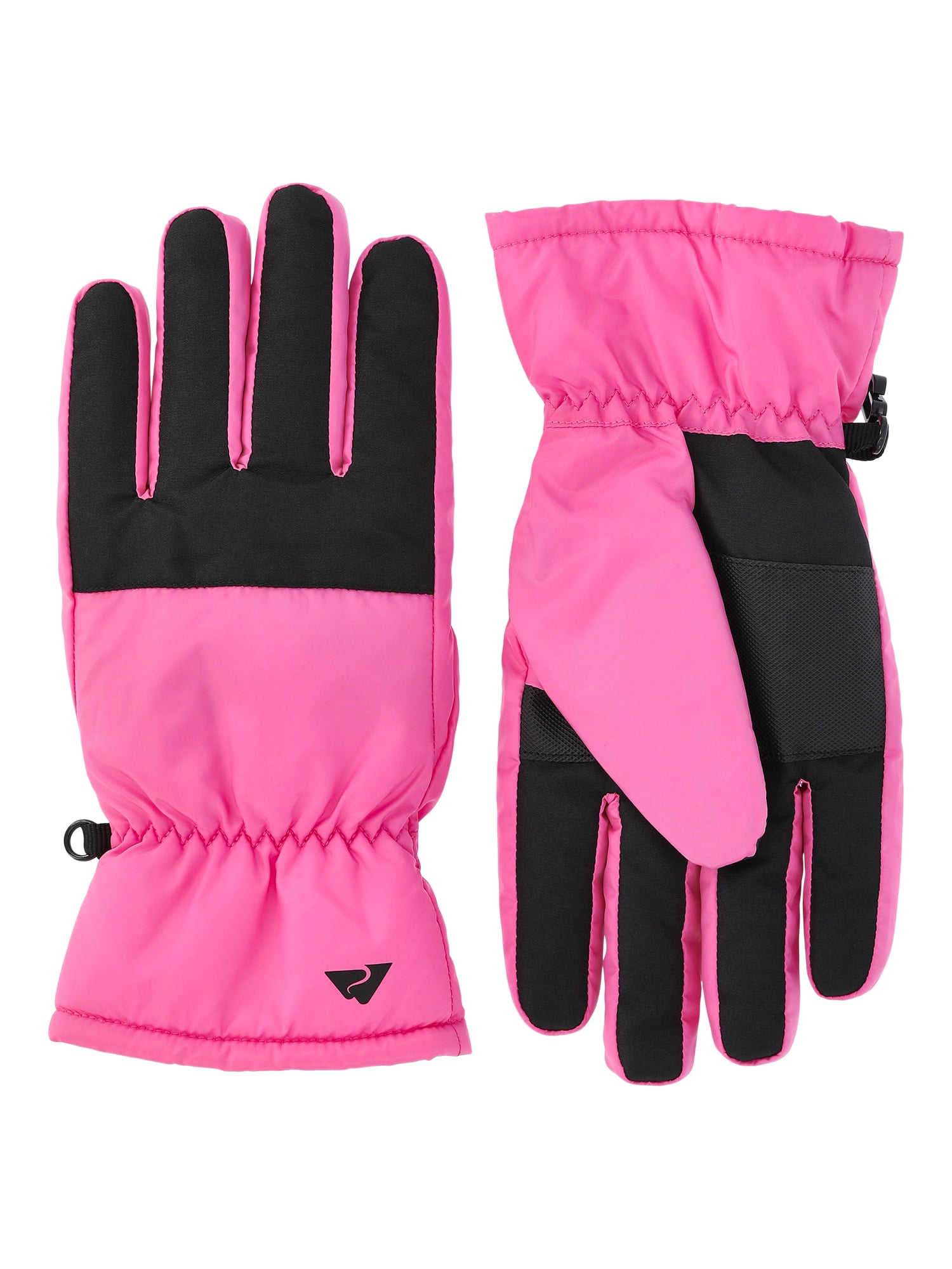 Ozark Trail Girls Outdoor Ski Gloves, Sizes S-XL