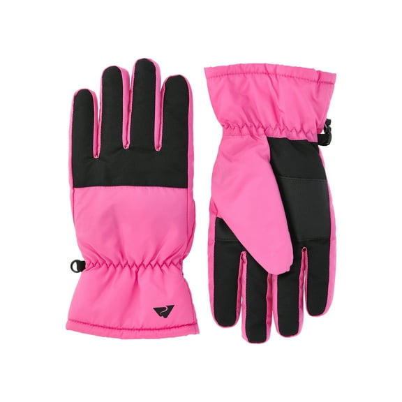Ozark Trail Girls Outdoor Ski Gloves, Sizes S-XL