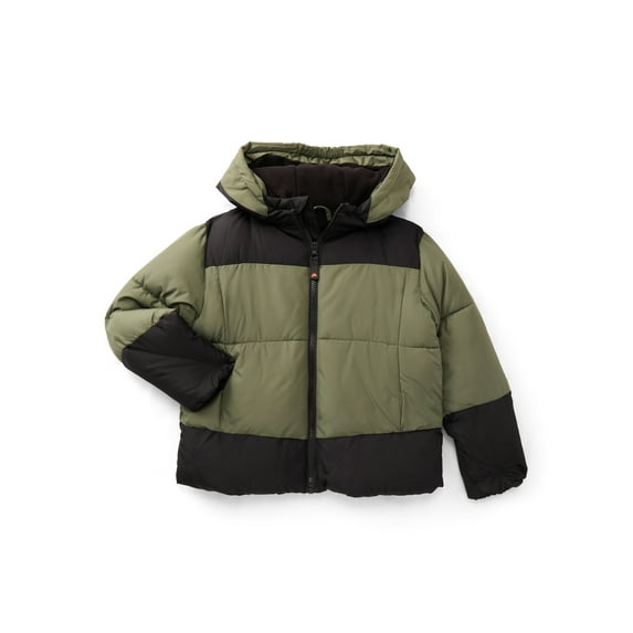 Ozark Trail Boys Puffer Jacket, Sizes 4-18 & Husky