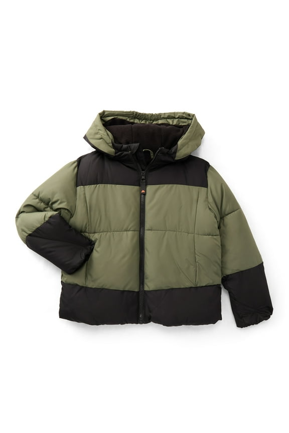 Boys Puffer Jacket, Sizes 4-18 & Husky