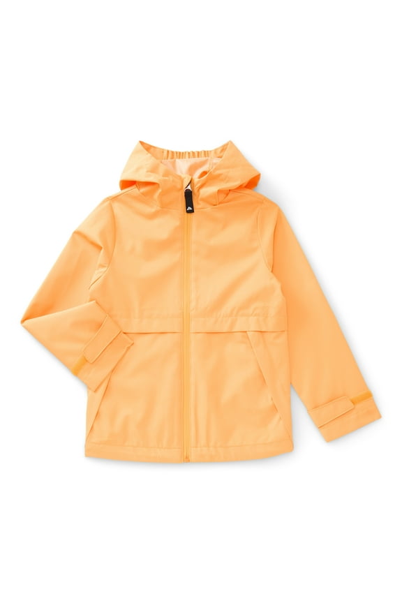 s Girls' Hooded Rain Jacket, Sizes 4-18