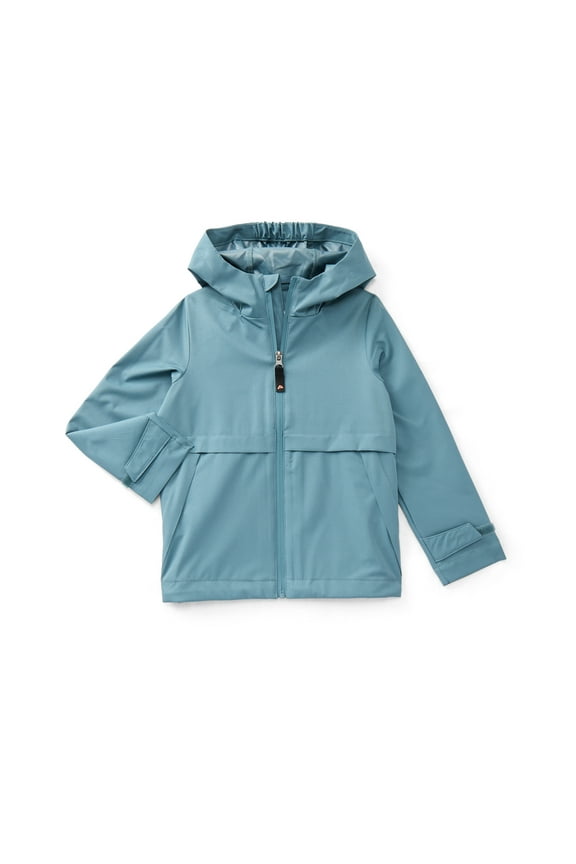 Boys Rain Jacket with Hood, Sizes 4-18