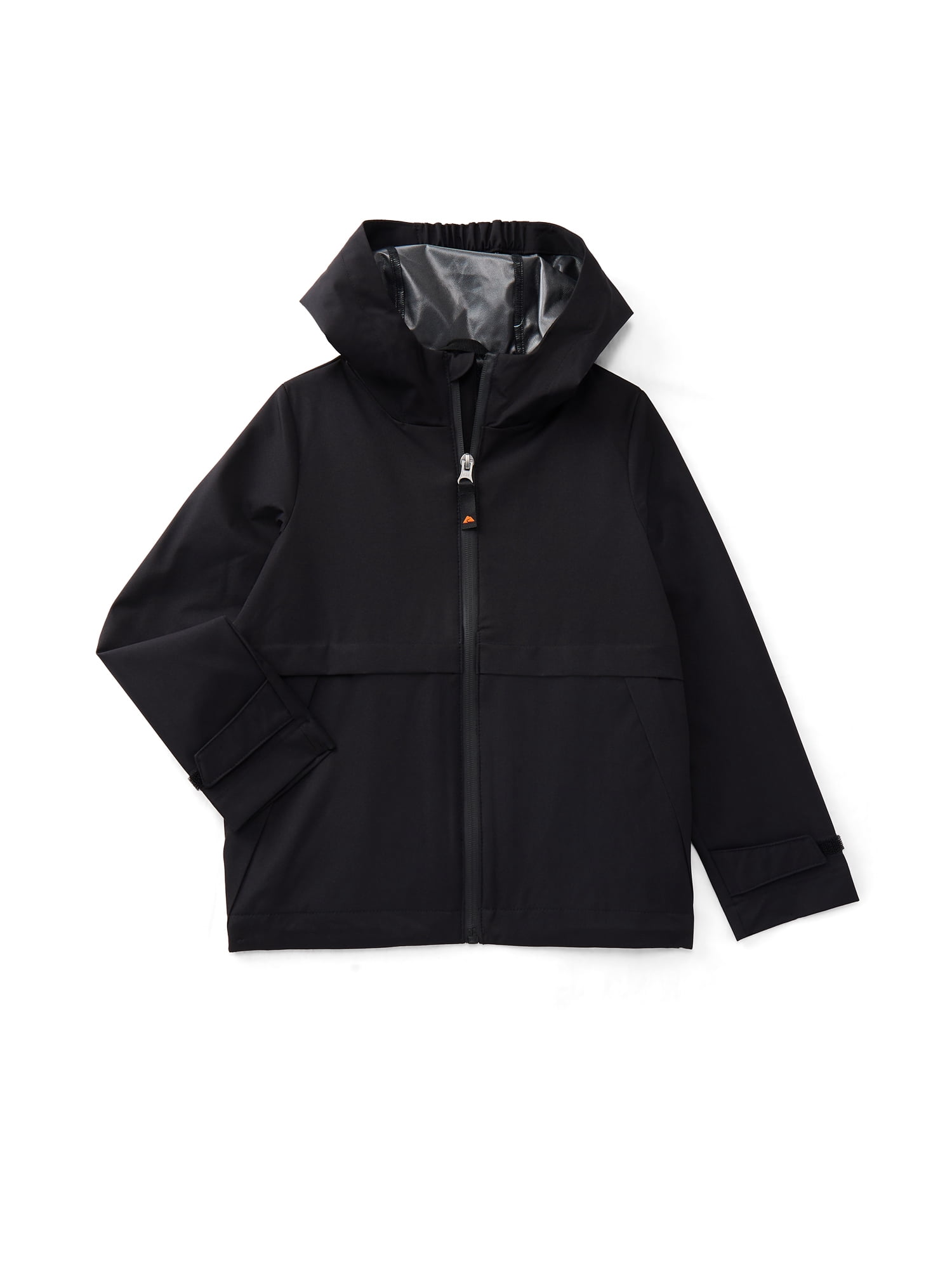 Ozark Trail Boys Rain Jacket with Hood, Sizes 4-18