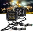 thumbnail image 1 of OZ-USA 4" SD-Series 75W High Output LED Pod Lights DRL 180° Spot & Flood Beam Pattern for Off-road Trucks UTV RV, 1 of 6