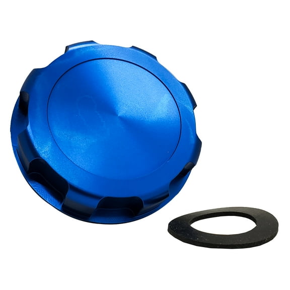 OZ-USA Blue Aluminum Billet Gas Cap with Gasket for Kawasaki Jet Ski STX SX TS XI ZXI