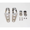 thumbnail image 1 of OZ-USA® Chrome Fork Ear Headlight Mount Brackets Motorcycle Chopper Cafe Racer 35mm-43mm, 1 of 4