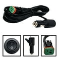 thumbnail image 1 of OZ-USA On/Off Switch Automotive Lighter Plug Power Supply Adapter with Deutsch DT Plug AWG#16 Wire for Cars Trucks RV Boat, 1 of 8