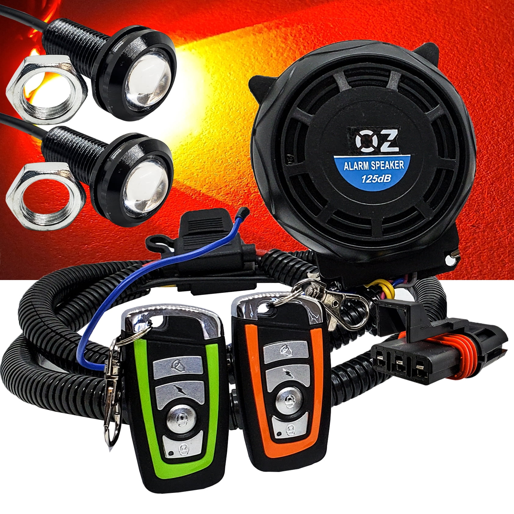 OZUSA Pulse Power Bus Bar Plug Wireless Remote Control AntiTheft