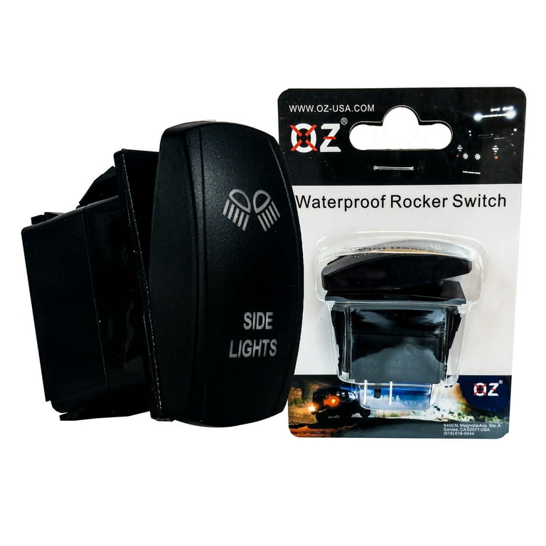 QuickCar Rocker Switch Lighted On /Off Blue QuickCar Rocker Switch Lighted On /Off Blue