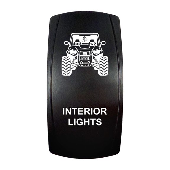 OZ-USA UTV Switch Cover | Interior Lights | Standard Rocker Switch Size | Automotive Boat Utility RV Trucks