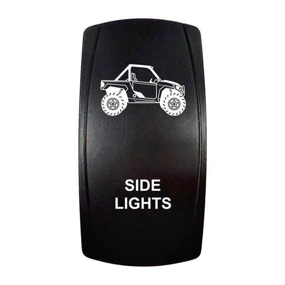 OZ-USA UTV Switch Cover | Side Lights | Standard Rocker Switch Size | Automotive, Boat, Utility