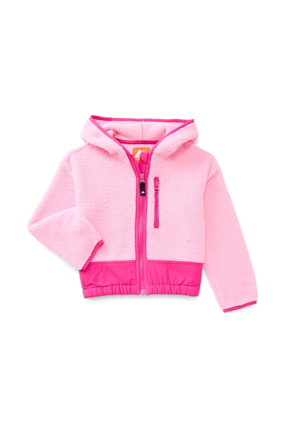 Girls Zip Fleece Jacket, Sizes 4-18