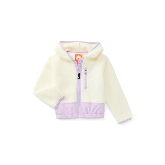 Ozark Trail Girls Zip Fleece Jacket, Sizes 4-18