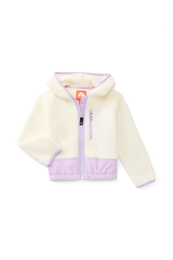 Girls Zip Fleece Jacket, Sizes 4-18